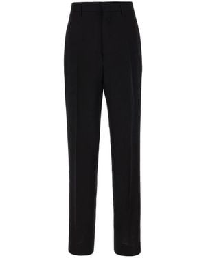 Tagliatore Straight Trousers - Nero