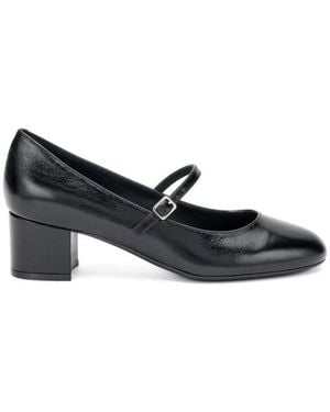 Frau Court Shoes - Black