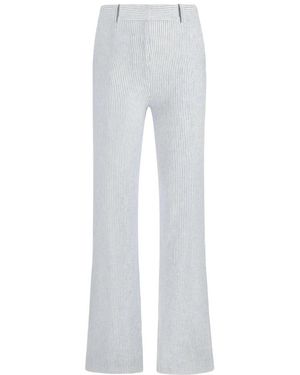 LADNERI Wide Trousers - Gris