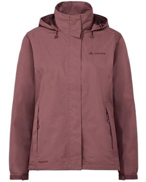 Vaude Allround Jas - Paars