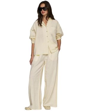 10Days Wide Trousers - Neutro