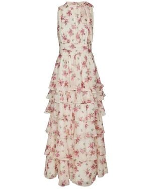 Neo Noir Maxi Dresses - Neutro