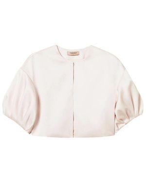 Twinset Light Jackets - Natural