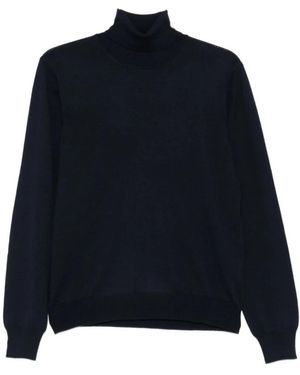 Tagliatore Turtlenecks - Blue