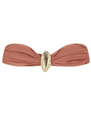 PATBO Lycra Schelp Bikini Top - Roze