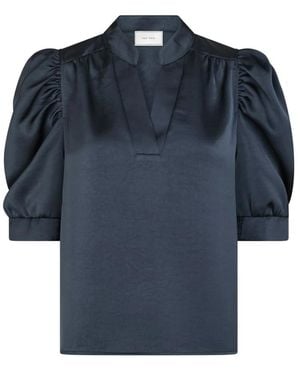 Neo Noir Blouses - Blue