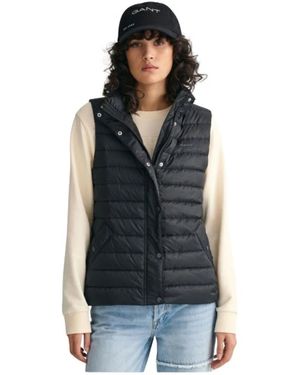 GANT Gepolsterte ärmellose Jacke - Schwarz
