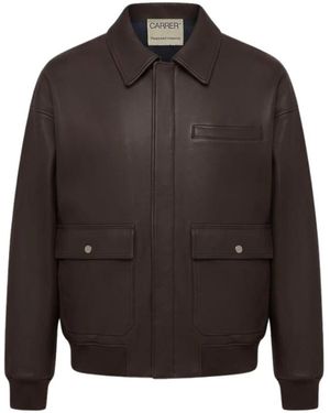 Carrera Leather Jackets - Nero