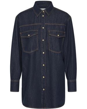 Inwear Hiroiw Oversized Shirt - Blauw