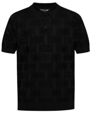 Dolce & Gabbana Polo Shirts - Noir