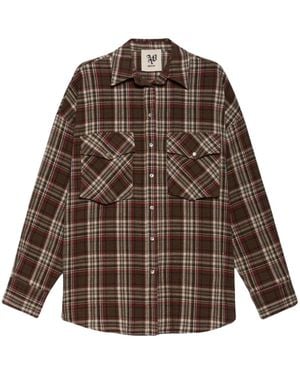 Aniye By Overhemden ,Bruin ,Katoen Overshirt Luzy