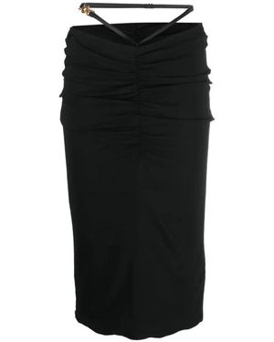 Versace Midi Skirts - Black