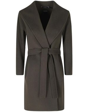Max Mara Belted Coats - Negro