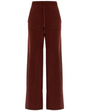 Max Mara Truien & Vesten ,Rood ,Kasjmier Cashmere Broeken Fiabe