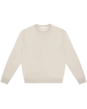Manuel Ritz Round-Neck Knitwear - Blanc