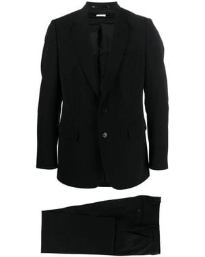 Dries Van Noten Single Breasted Suits - Black