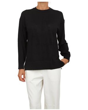 ARMANI EXCHANGE Round-Neck Knitwear - Black