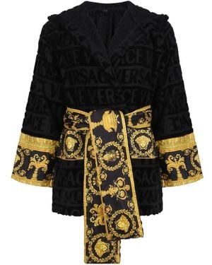 Versace Dressing Gowns - Black