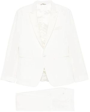 Reveres 1949 Single Breasted Suits - Blanco