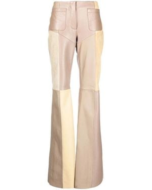 Marine Serre Neutrals Trousers - Natural