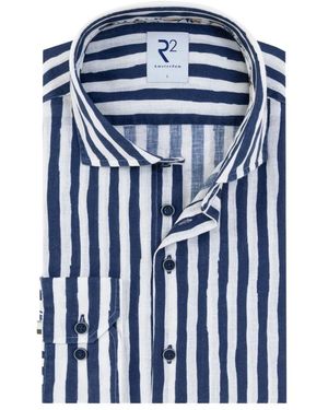 R2 Amsterdam Casual Shirts - Blu