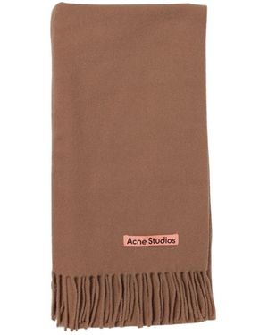 Acne Studios Winter Scarves - Marrone