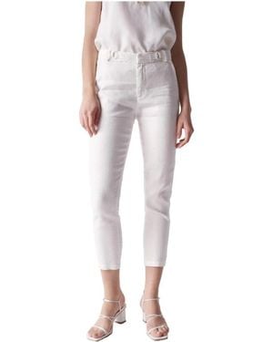 Salsa Jeans Cropped Pants - Pink