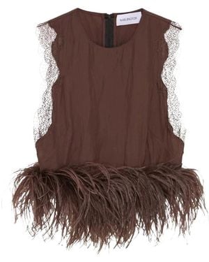 16Arlington Tops ,Bruin ,Polyester Dickens Top