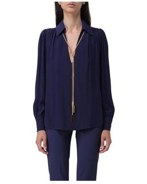 Elisabetta Franchi Blouses - Blu