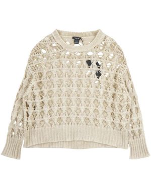 Avant Toi Cashmere Knitwear - Natural