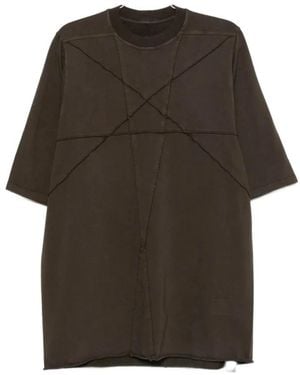 Rick Owens Tops ,Grijs ,Katoen Jumbo Ss T - Groen