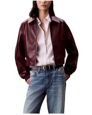 Calvin Klein Light Jackets - Rojo