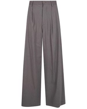 Uma Wang Wide Hosen - Grau