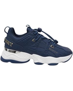 Philipp Plein Beast X-01 2.0 Runner - Blauw