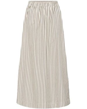 Soaked In Luxury Maxi Skirts - Bianco