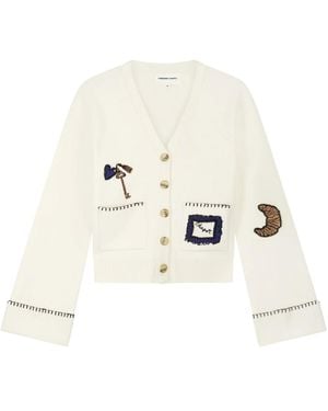 FABIENNE CHAPOT Cardigans - Blanco
