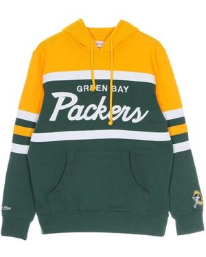 Mitchell & Ness Hoodies - Yellow