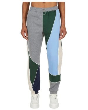 Ahluwalia Marcel Patchwork Track Pants - Blau