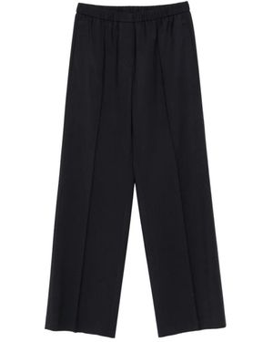 Peserico Straight Trousers - Negro