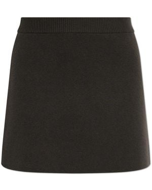 Lisa Yang Clare Cashmere Rok - Zwart