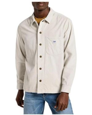 Lee Jeans Casual Shirts - Natural