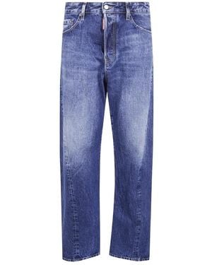 DSquared² Wide Jeans - Blau