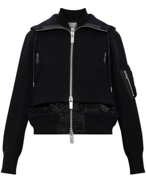 Sacai Bomber Jackets - Nero