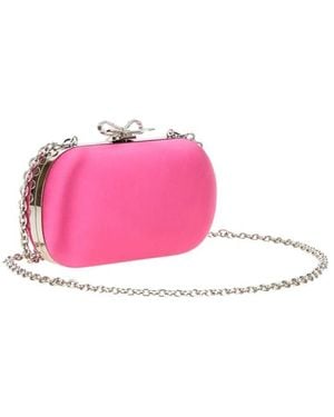 Self-Portrait Clutches - Pink