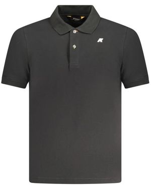 K-Way Polo Shirts - Nero