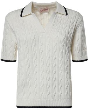 MC2 Saint Barth Knit Polo - Grijs