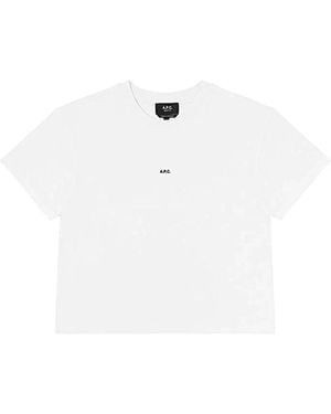 A.P.C. T-Shirts - White