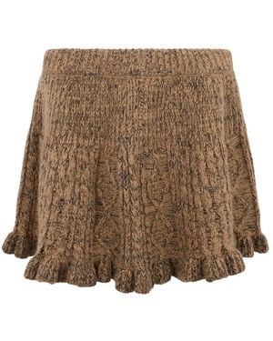 RED Valentino Short Skirts - Brown