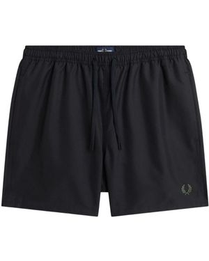 Fred Perry Beachwear - Negro