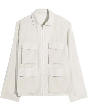 Lemaire 3D Pocket Jacket - Weiß